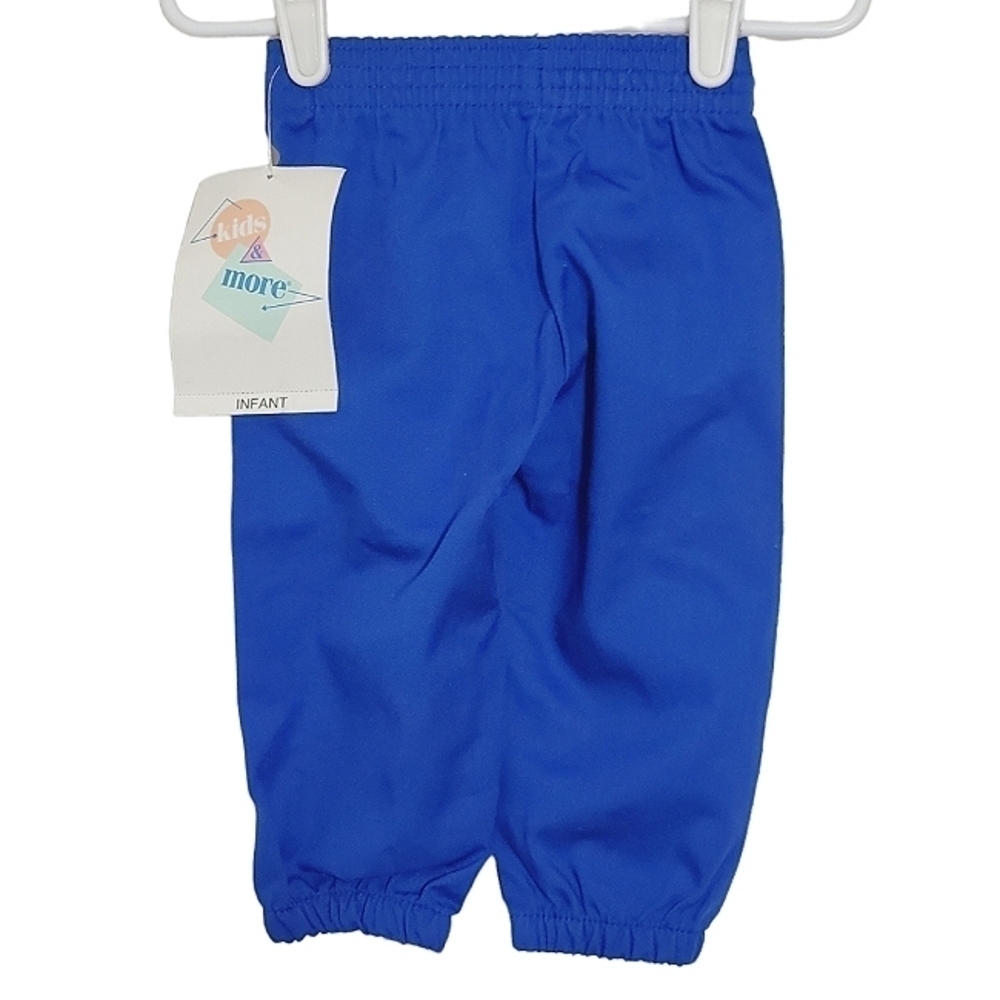 K1061 * Kids & More Pants Blue Size 12M NWT Vintage 80s Made in USA
